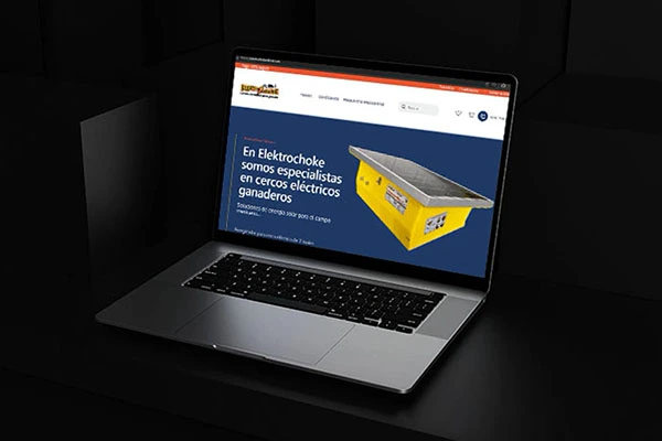 Diseño de catálogo web interactivo para ElektroChoke